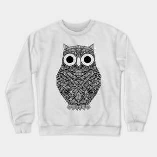 Geometric Owl 1 Crewneck Sweatshirt